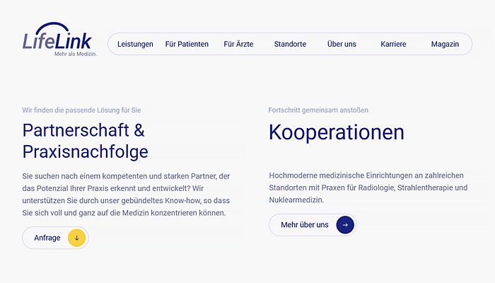Partnerschaft und Praxisintegration mit LifeLink
